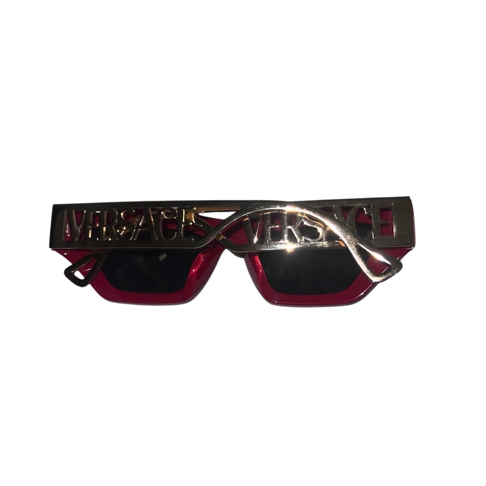 Versace Red Sunglasses VE4432U – Bold Designer Shades - Picture 9 of 16